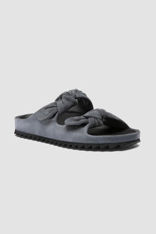 pelagie 021 suede slide sandals rooster cenere