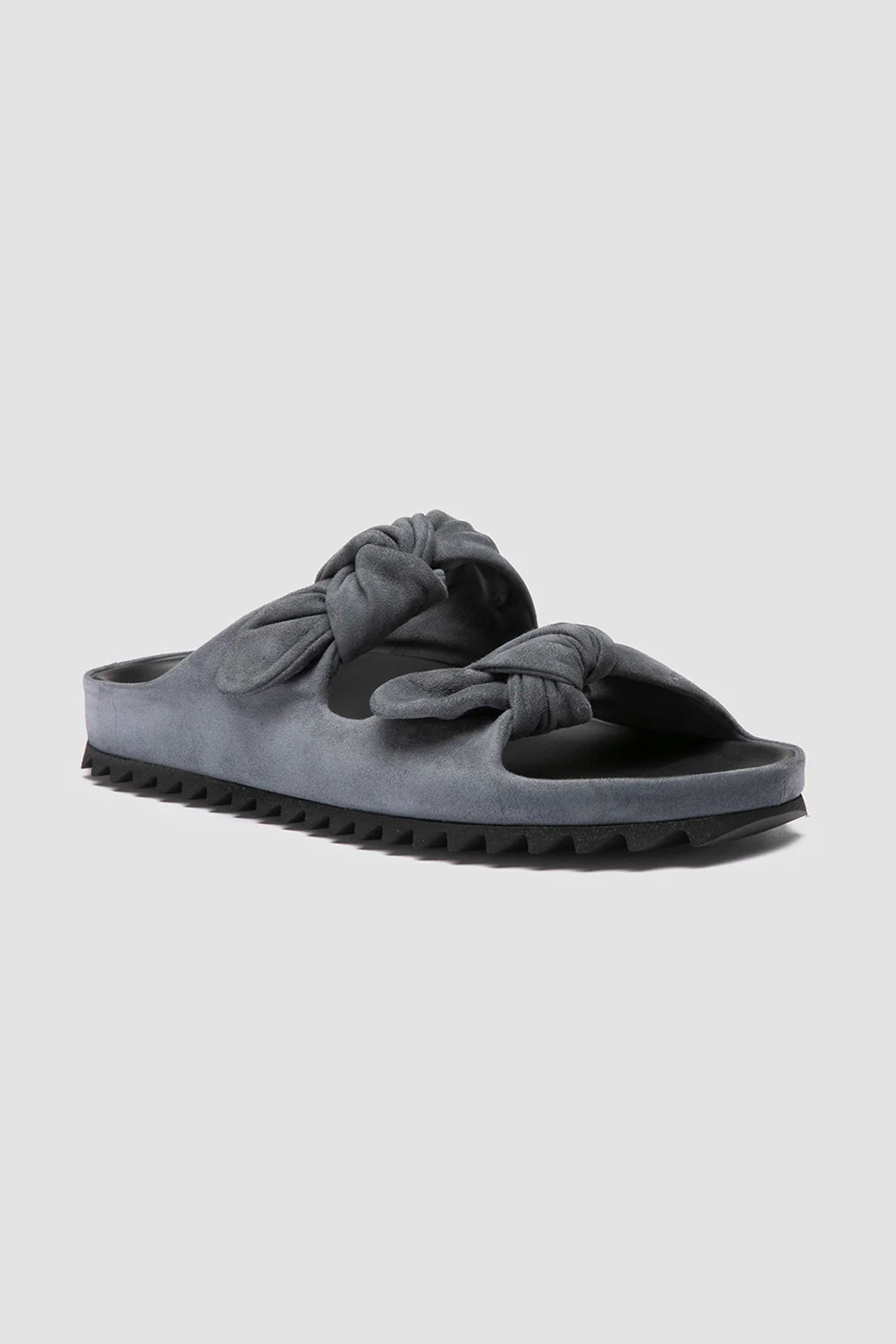 pelagie 021 suede slide sandals rooster cenere