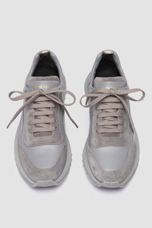 race rubrex 101 leather sneaker grey