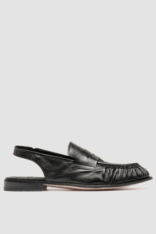 solitude 102 slingback sandals leather black