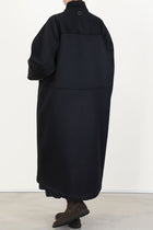 hiro coat wool cashmere black