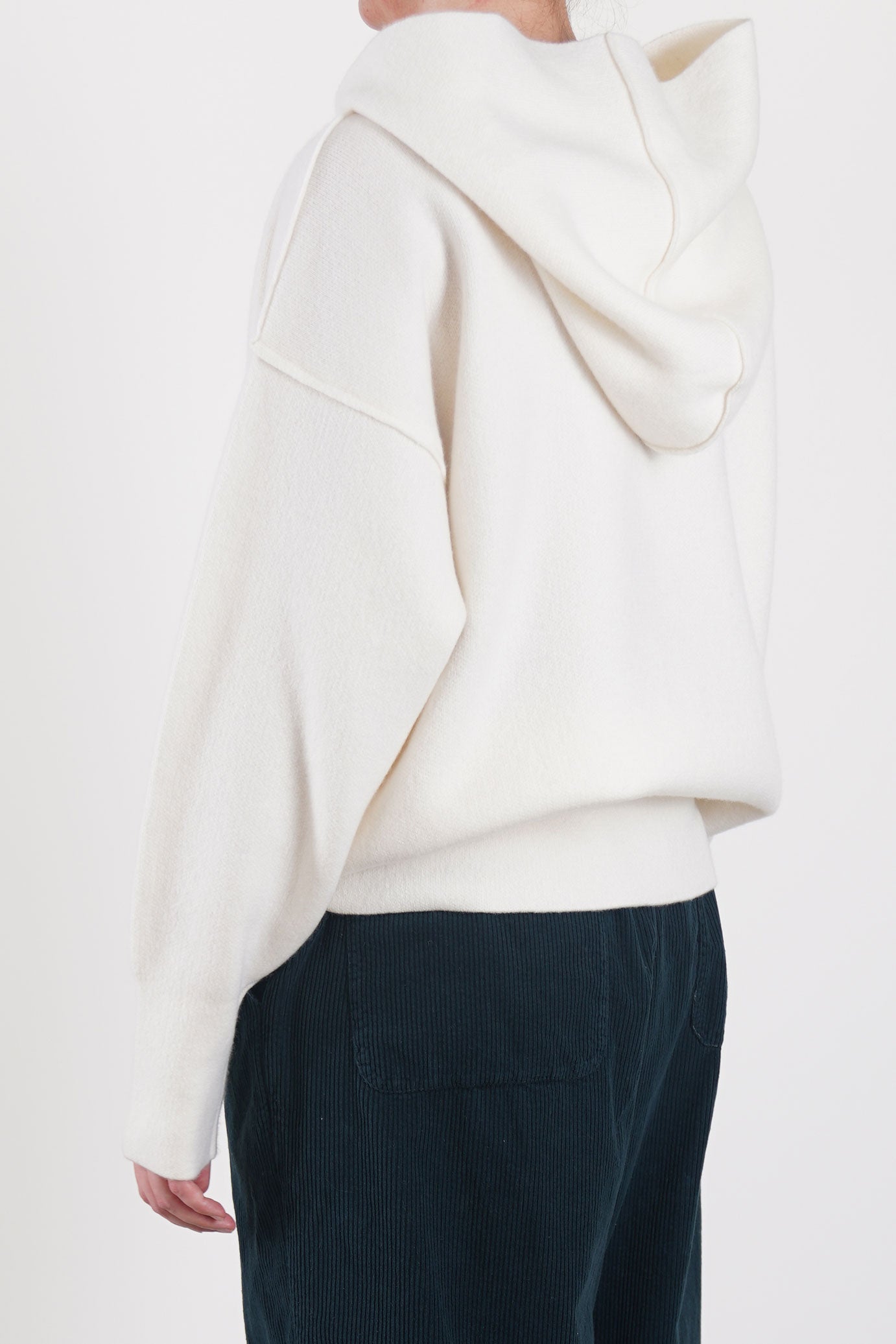 seku hoodie cashmere ivory