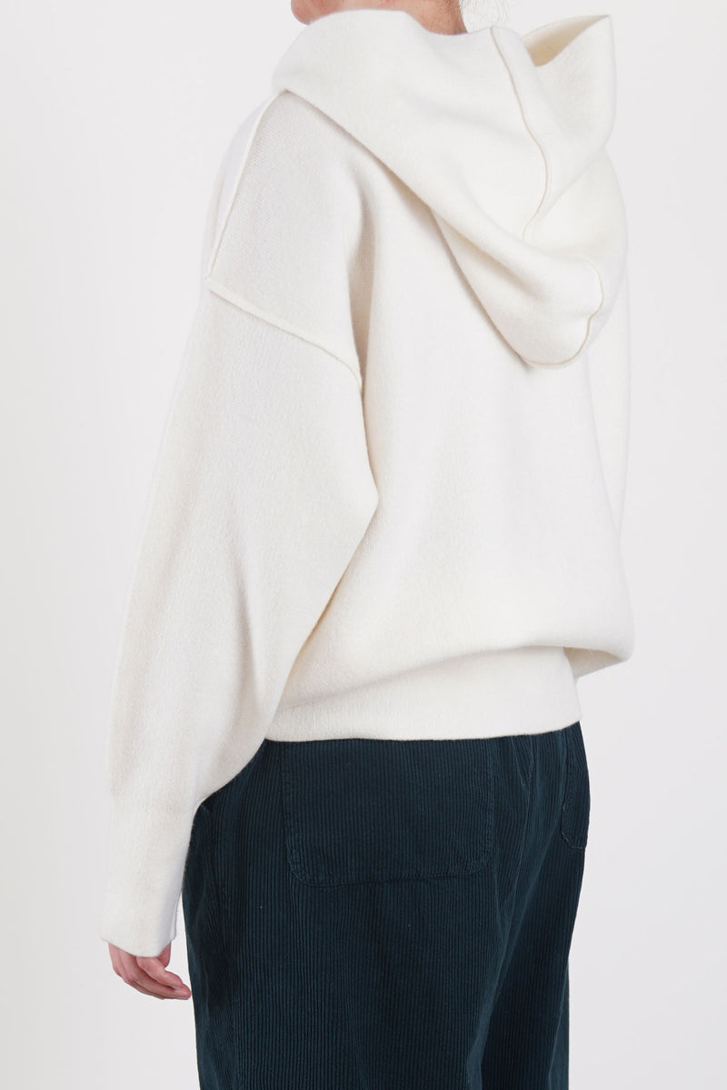 seku hoodie cashmere ivory