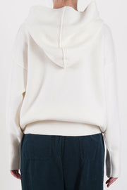 seku hoodie cashmere ivory