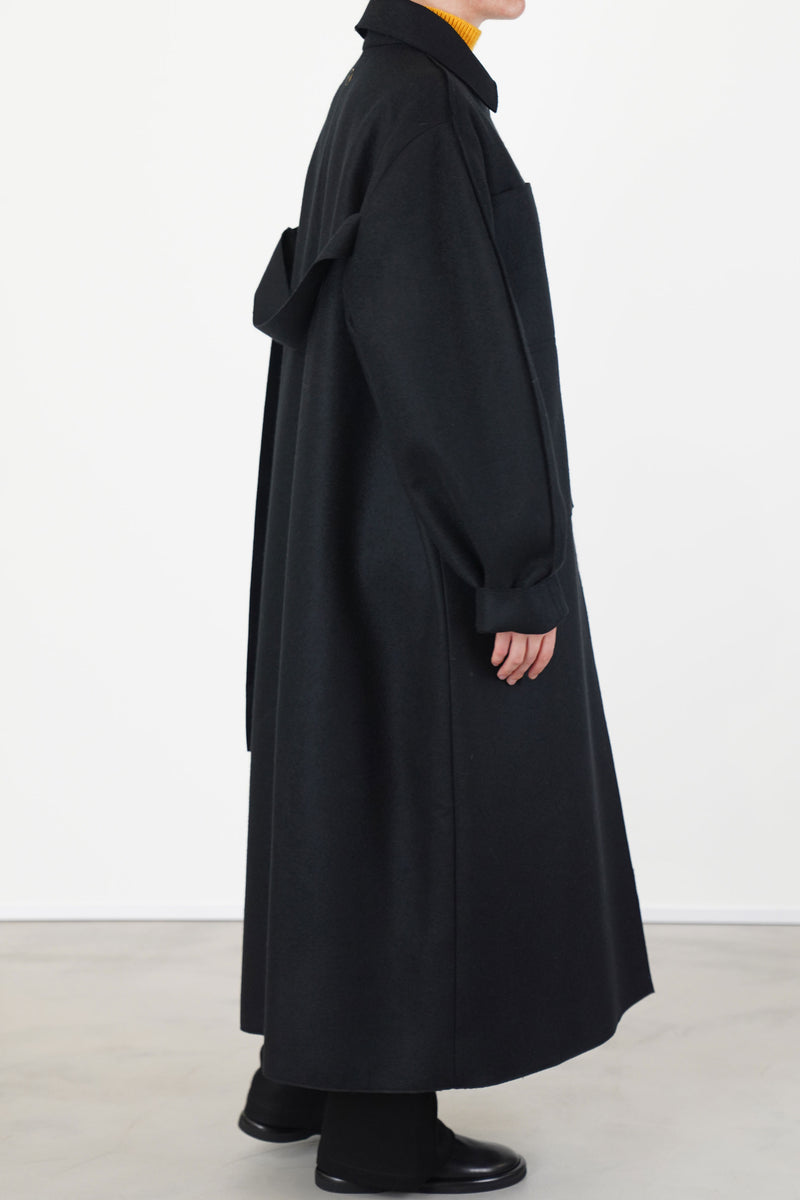 shield coat cashmere black