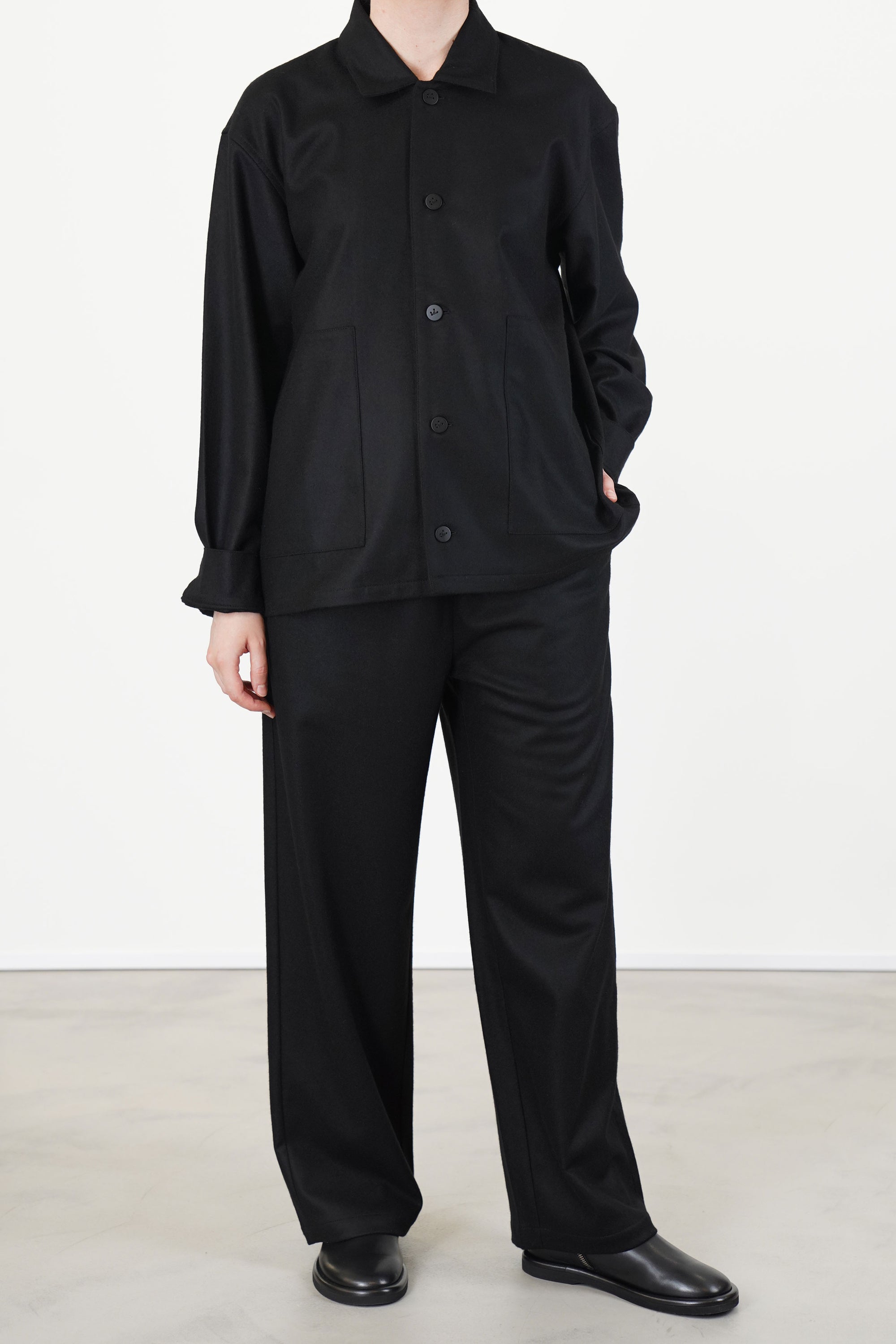 trousers isho cashmere black