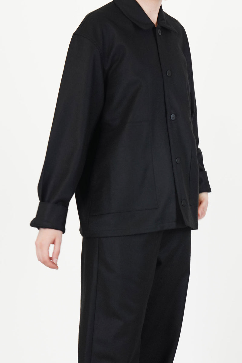 shirt taru cashmere black