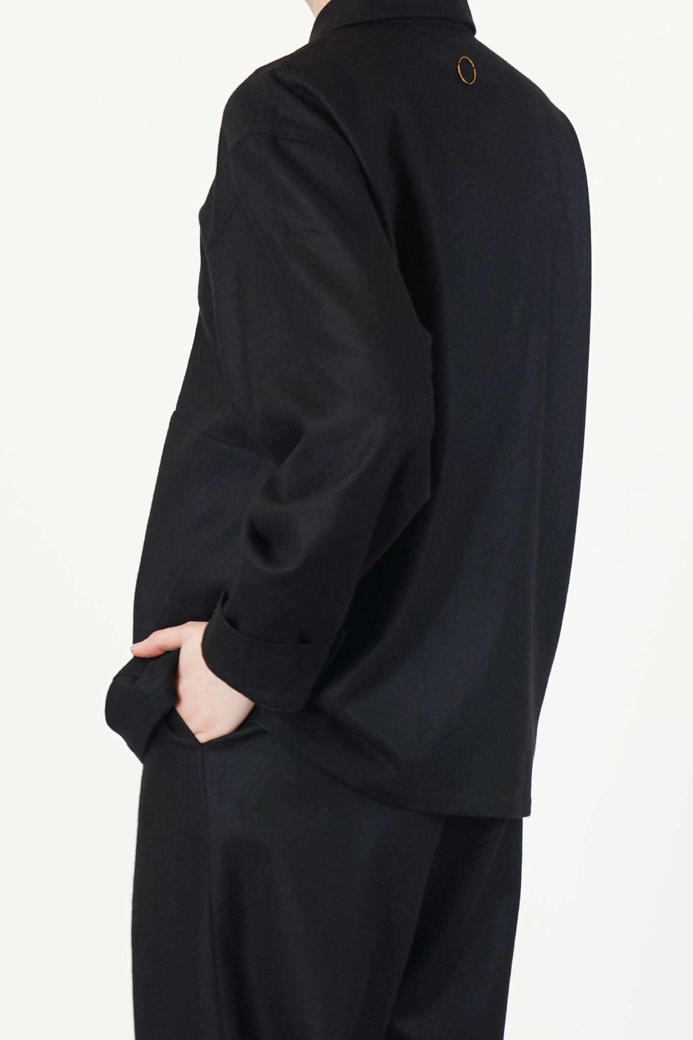 shirt taru cashmere black