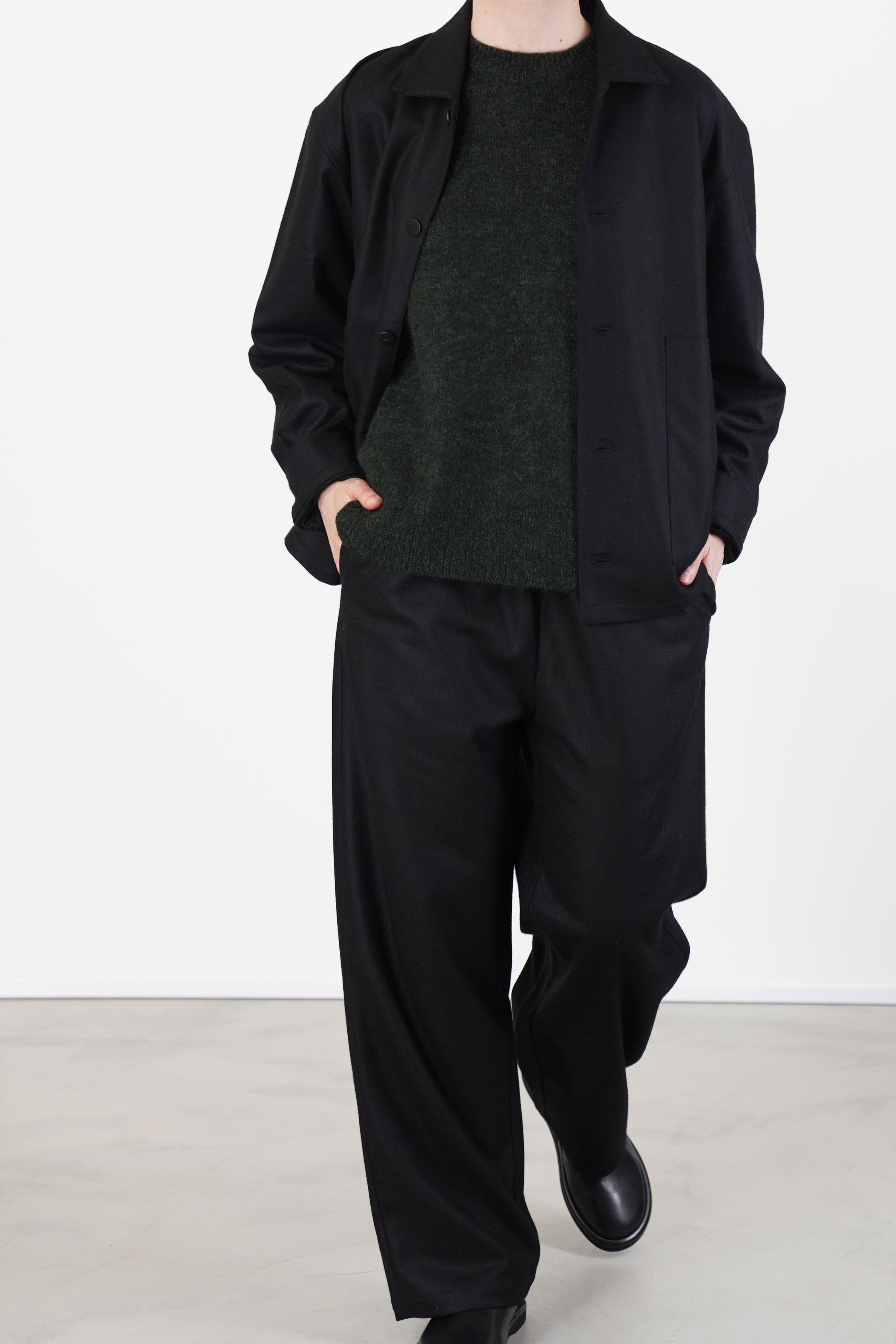 trousers isho cashmere black