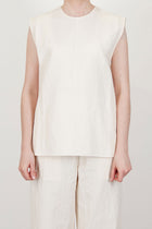 front view of oyuna still paper top ivory