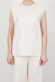 front view of oyuna still paper top ivory