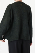 sweater mori cashmere silk pine jet