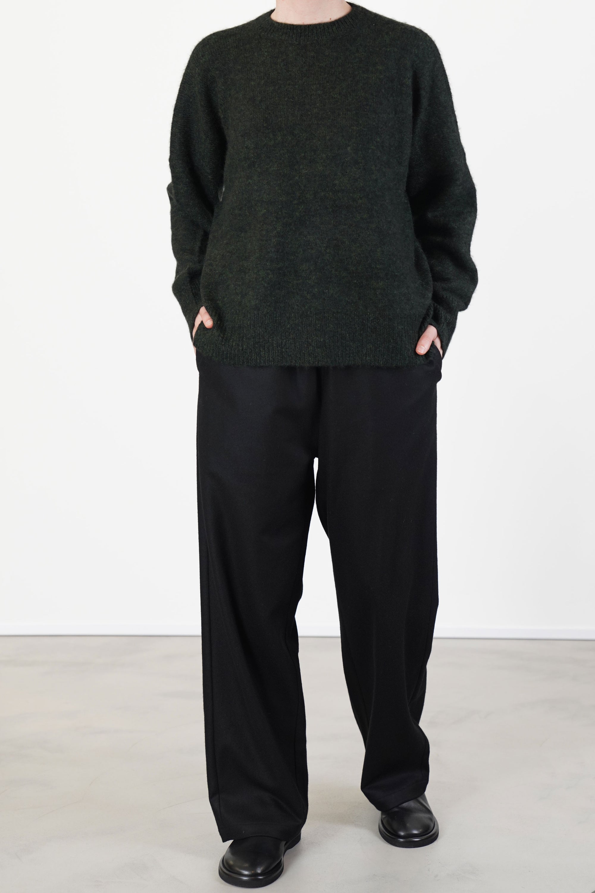 trousers isho cashmere black