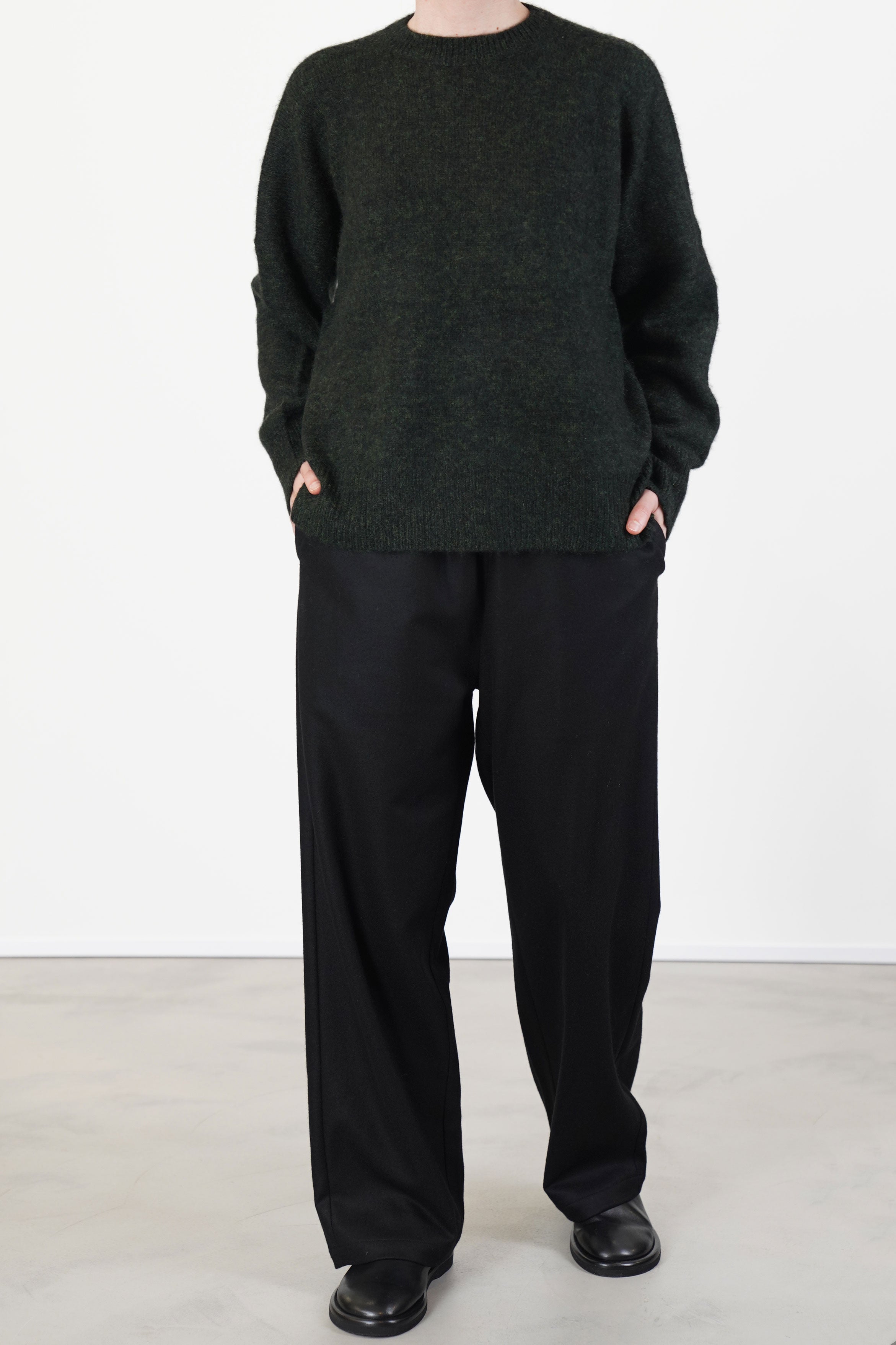 trousers isho cashmere black