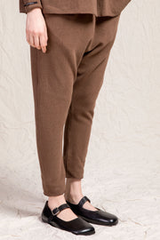 pantalone new basic jp chestnut
