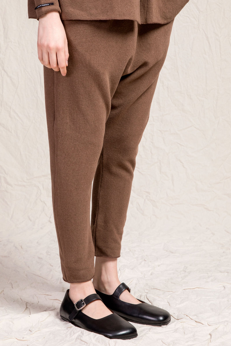 pantalone new basic jp chestnut