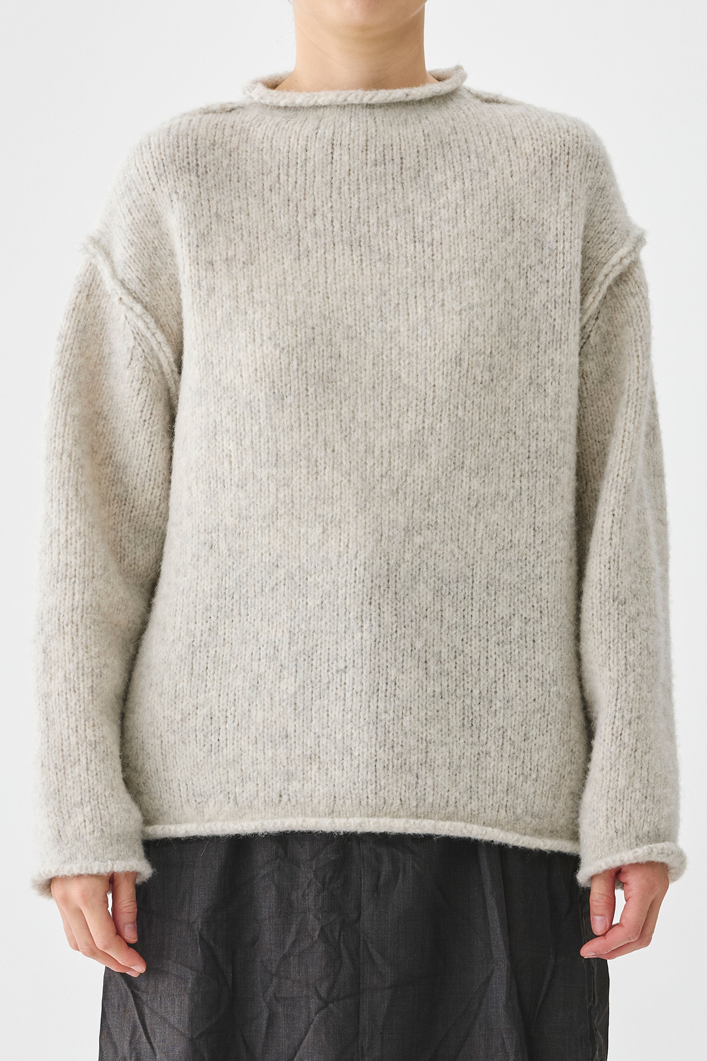 woolen knit natural