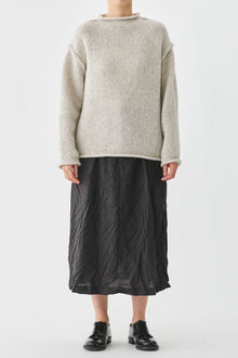 woolen knit natural