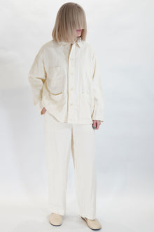 cotton linen jacket natural