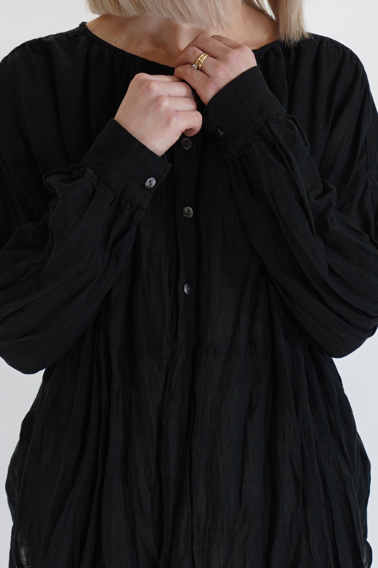 Voluminous Blouse Black