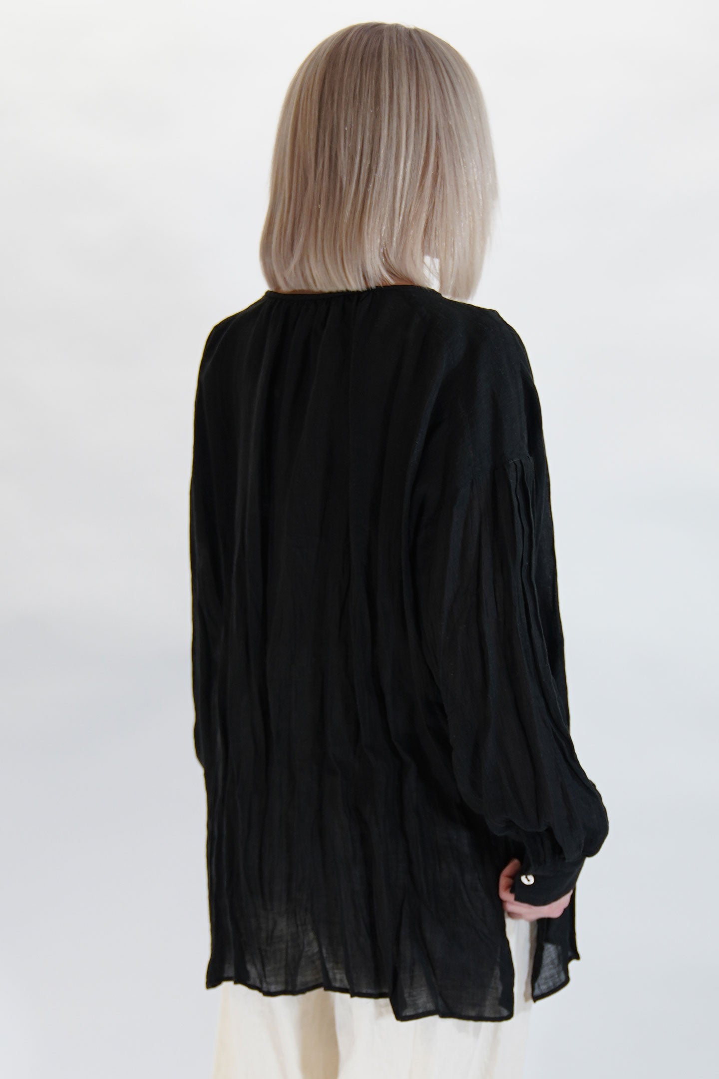 Voluminous Blouse Black