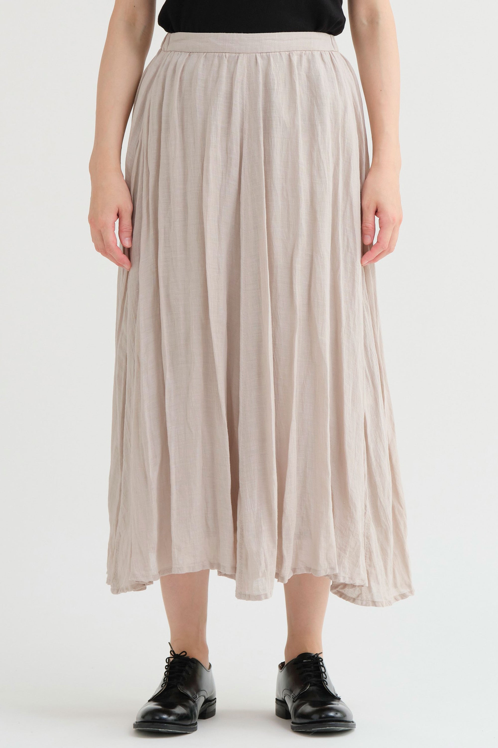 long skirt beige