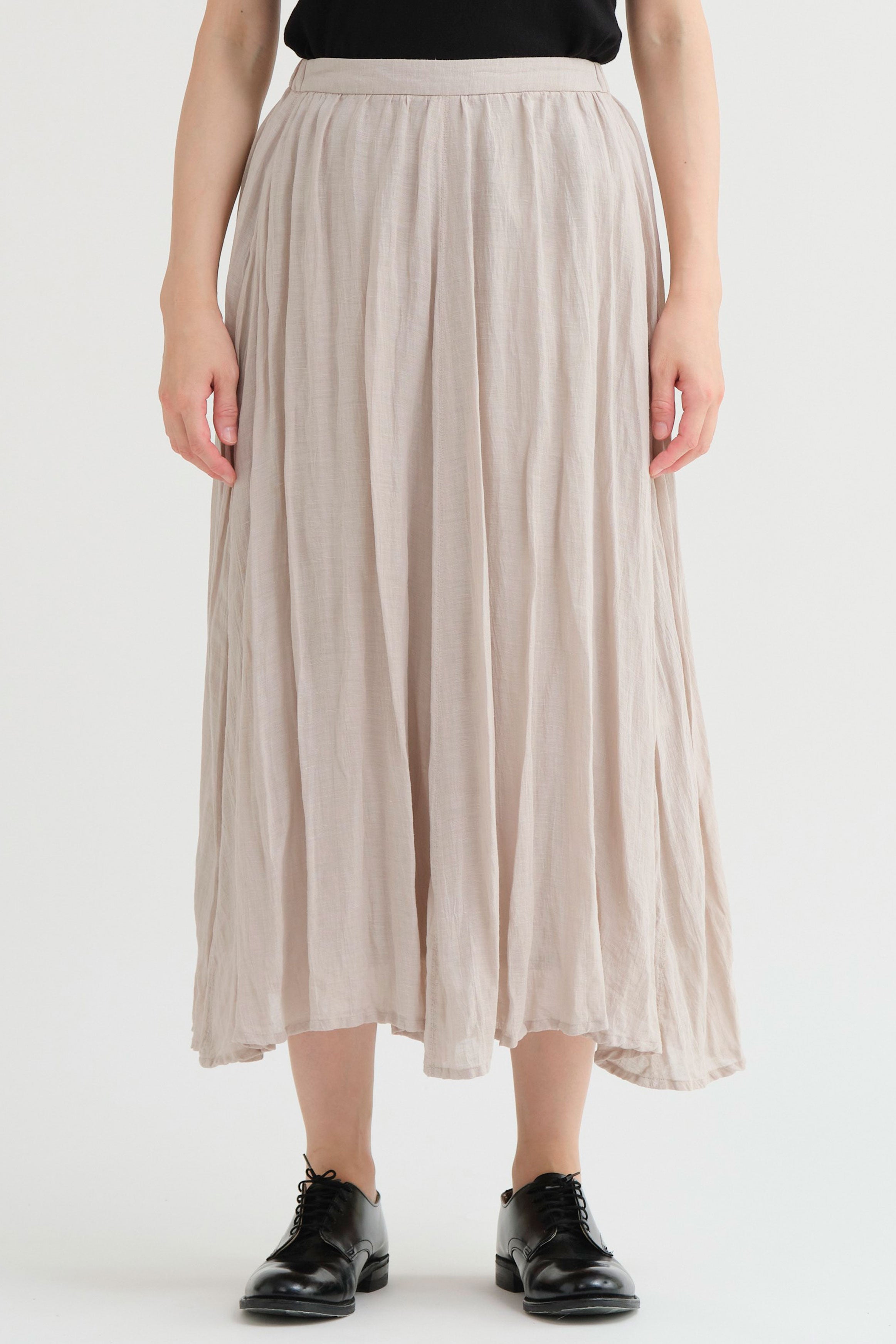 long skirt beige