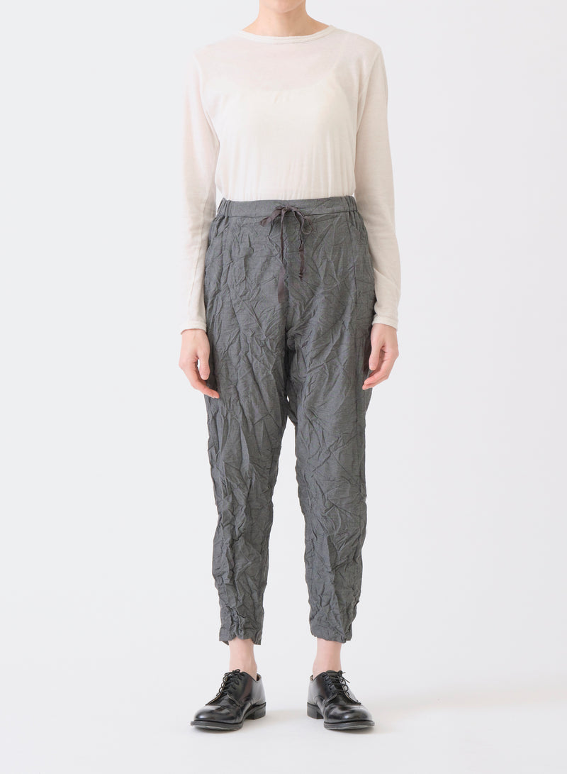 stretch easy pants dark grey