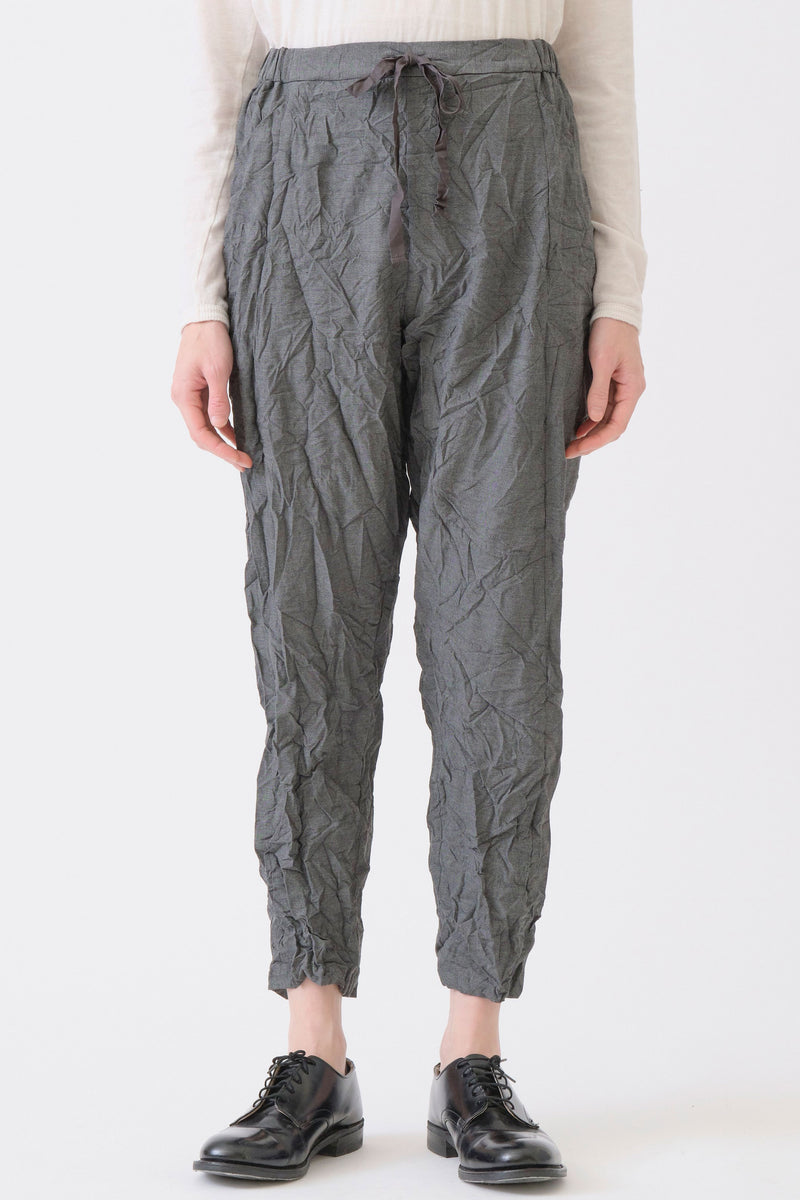 stretch easy pants dark grey