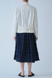 natural denim jacket ivory