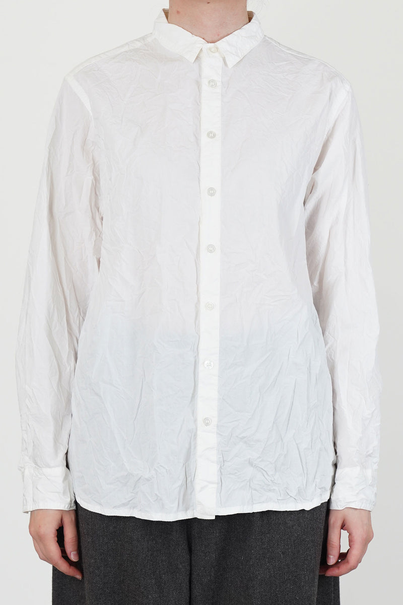 cotton typewriter standard shirt white