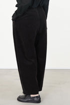 cropped balloon pants brown