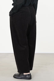 cropped balloon pants brown