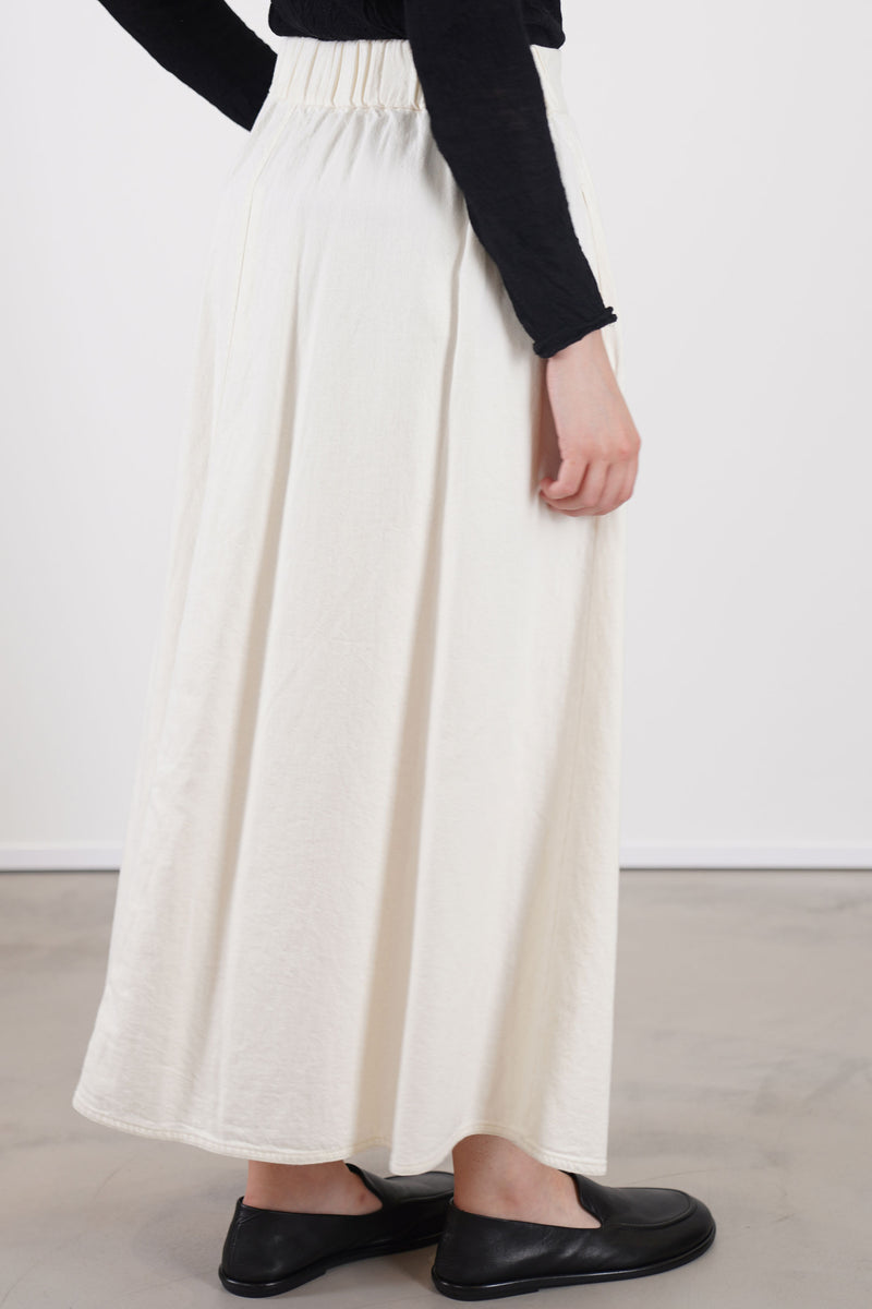 natural denim skirt off-white