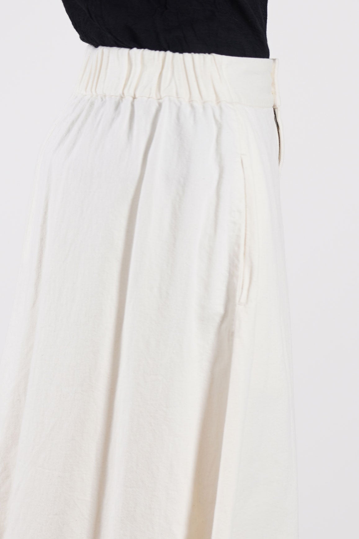 natural denim skirt off-white