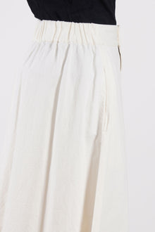 natural denim skirt off-white