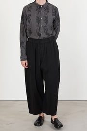 relaxed pants black