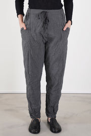 stretch easy pants dark grey