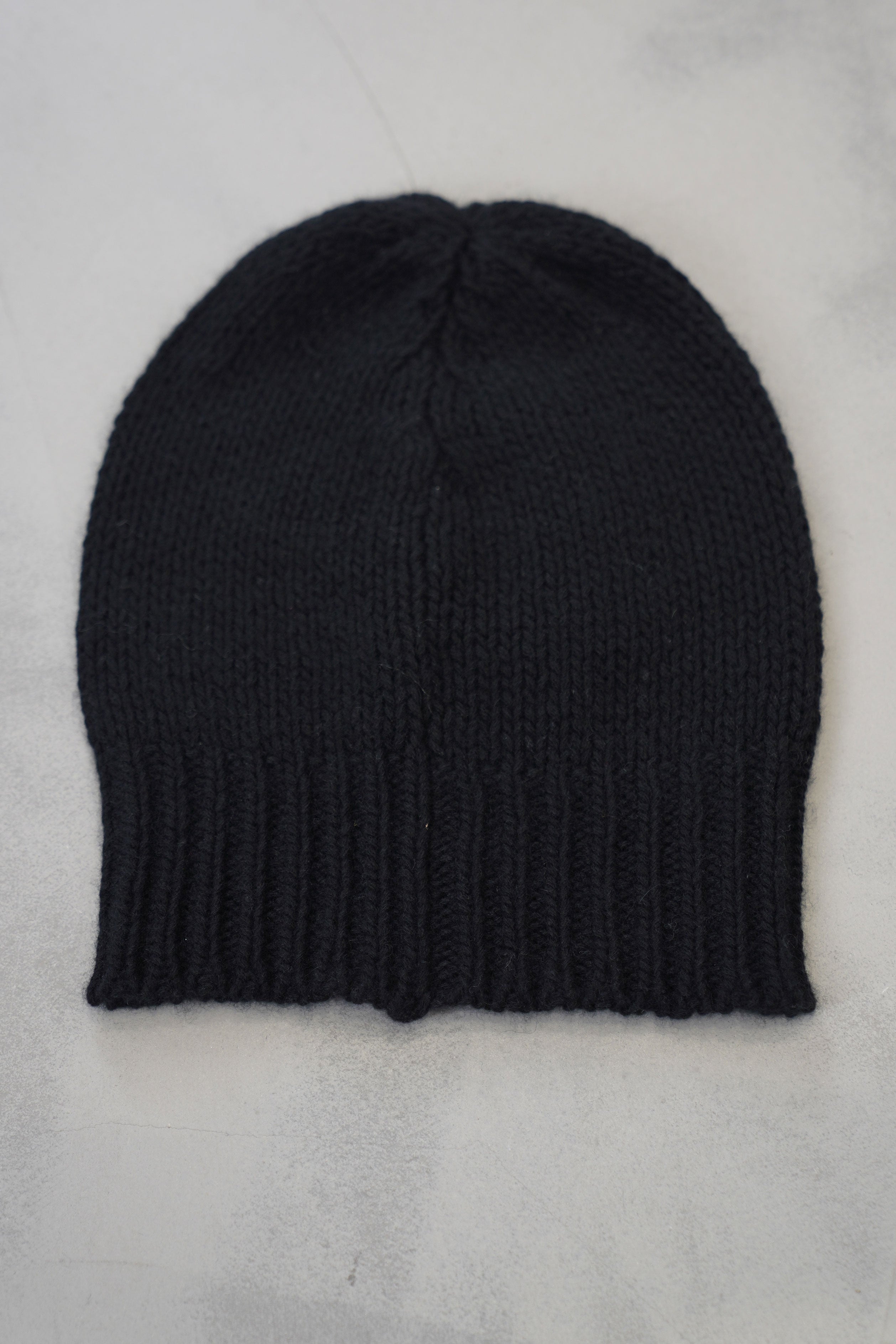 cashmere beanie black