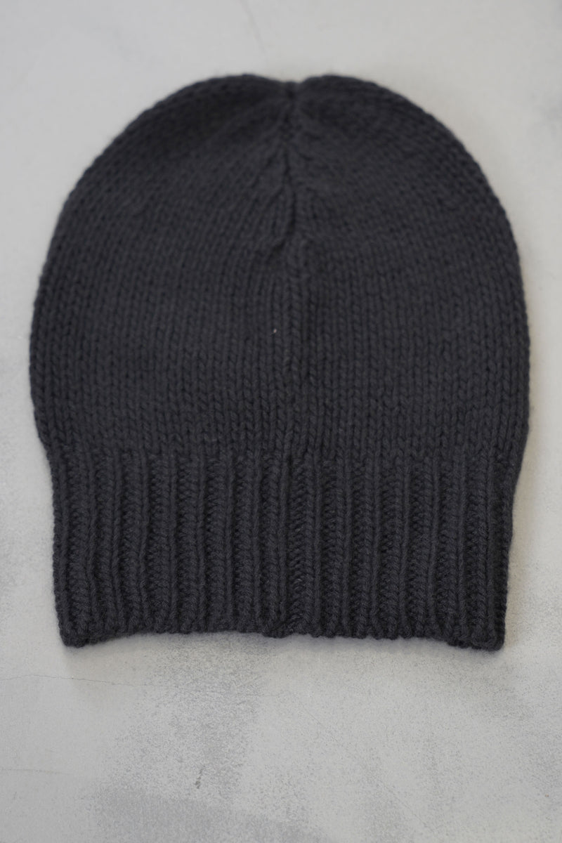 cashmere beanie coal