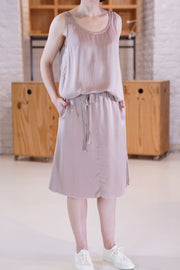 silk skirt skin