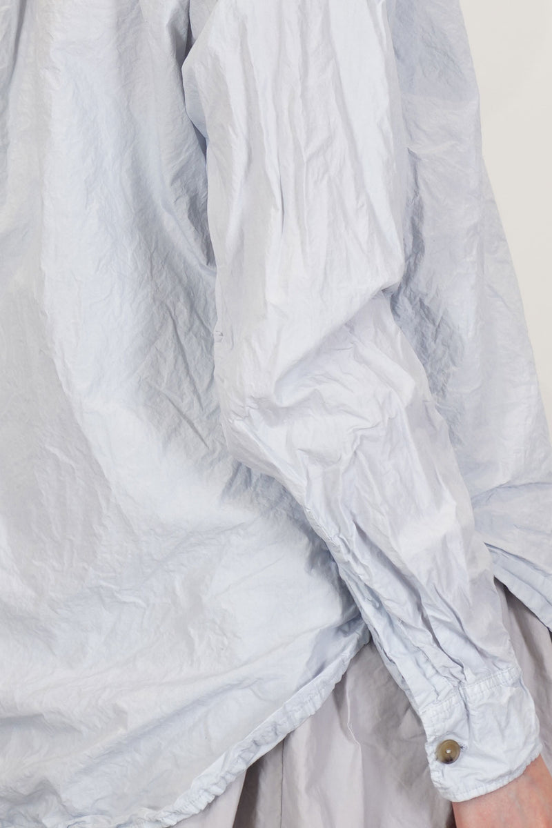 big shirt short crispy cotton limestone