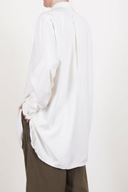 big shirt silk mother of pearl