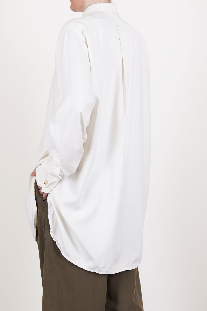 big shirt silk mother of pearl