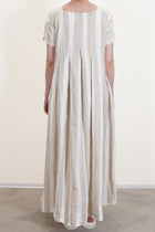 dress pt linen stripe