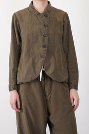 jacket ally silk moss agate