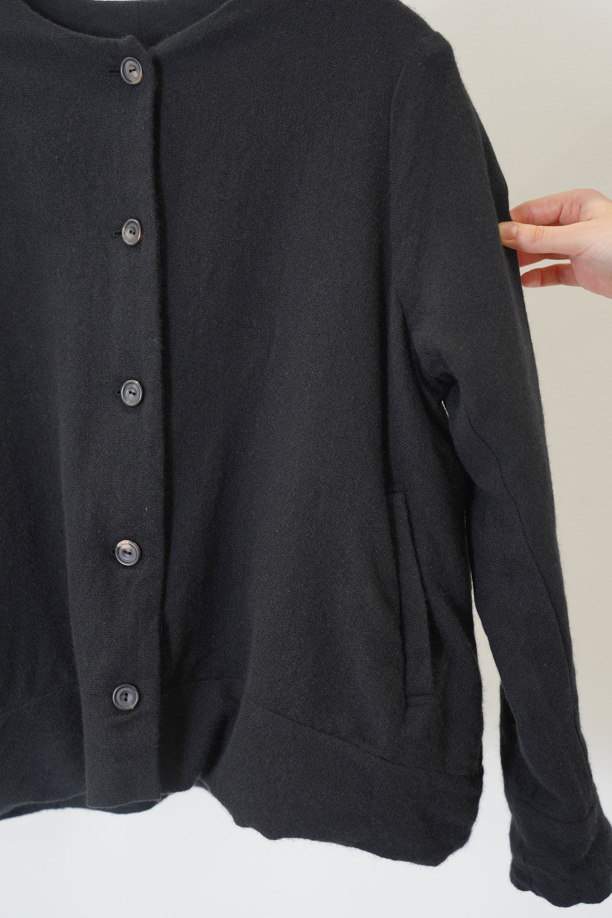 mnl jacket cashmere black