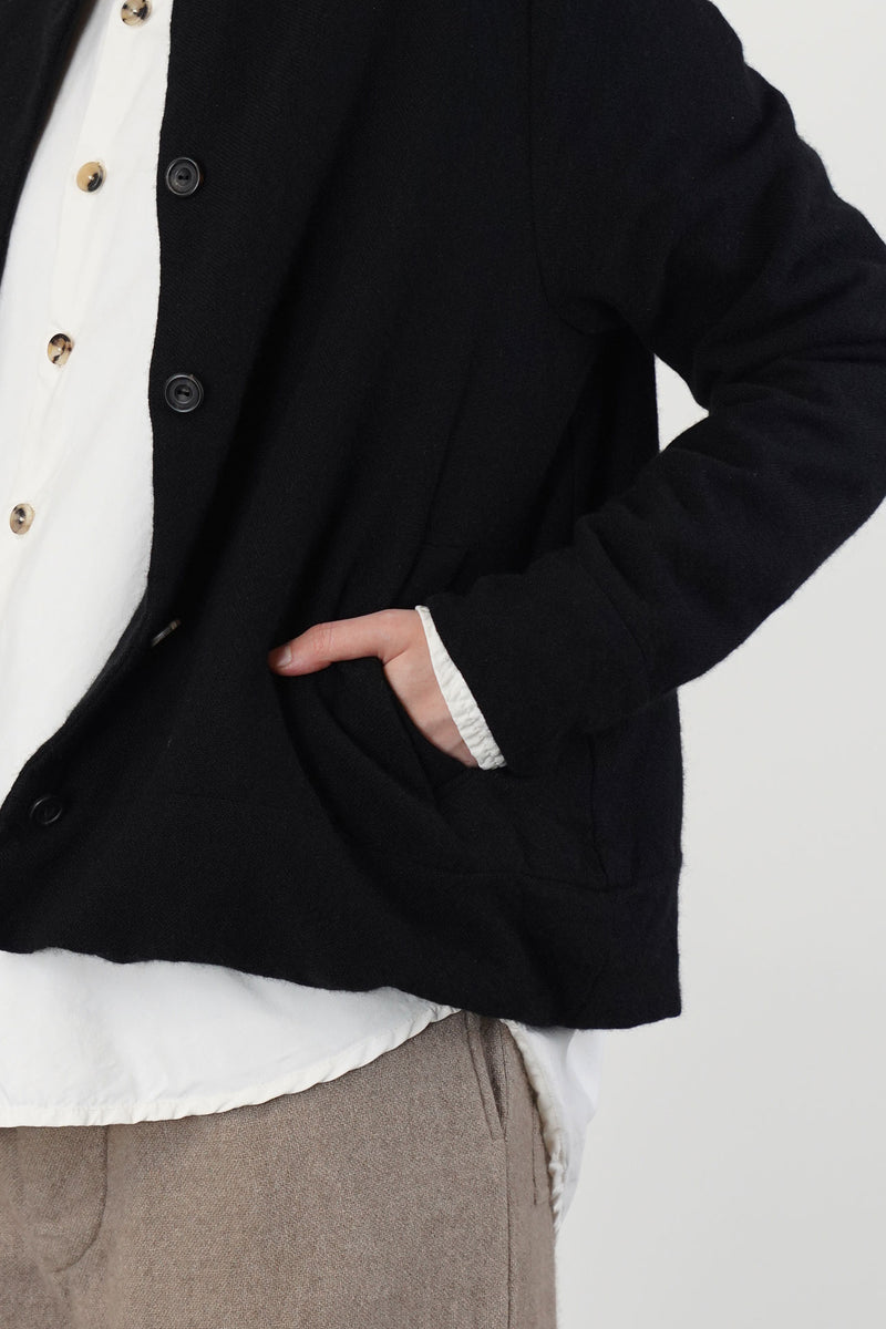mnl jacket cashmere black