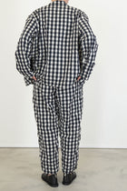 pant cozy gingham check black