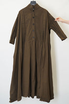 sd dress soft cotton bistre